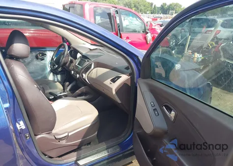 2013 Hyundai Tucson Limited из США, поврежденный, VIN KM8JU3AC4DU684497